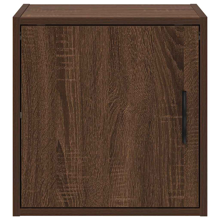 Garage Wall Cabinets 2 pcs Brown Oak Engineered Wood