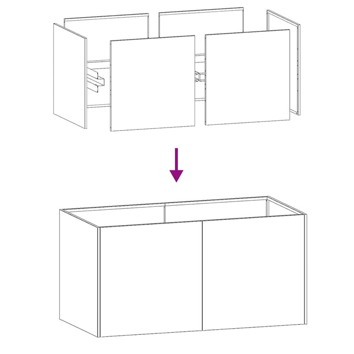 Плантер Бял 80x40x40 см Студеновалцована стомана