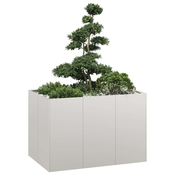 Planter 120x80x80 cm Stainless Steel