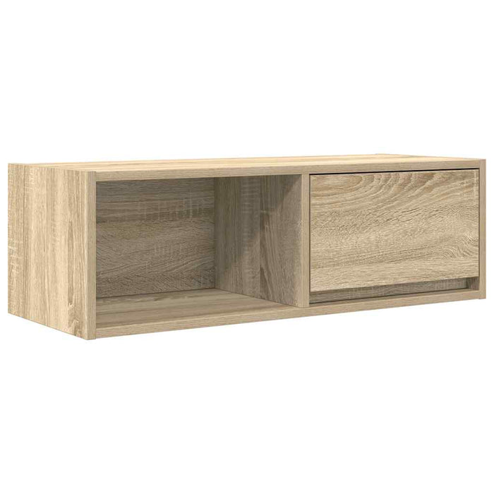 Тумбы под телевизор 2 шт. Sonoma Oak 80x31x25,5 см Инженерная древесина