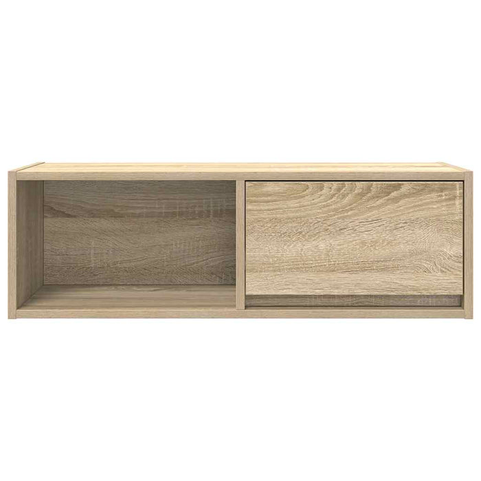 Тумбы под телевизор 2 шт. Sonoma Oak 80x31x25,5 см Инженерная древесина