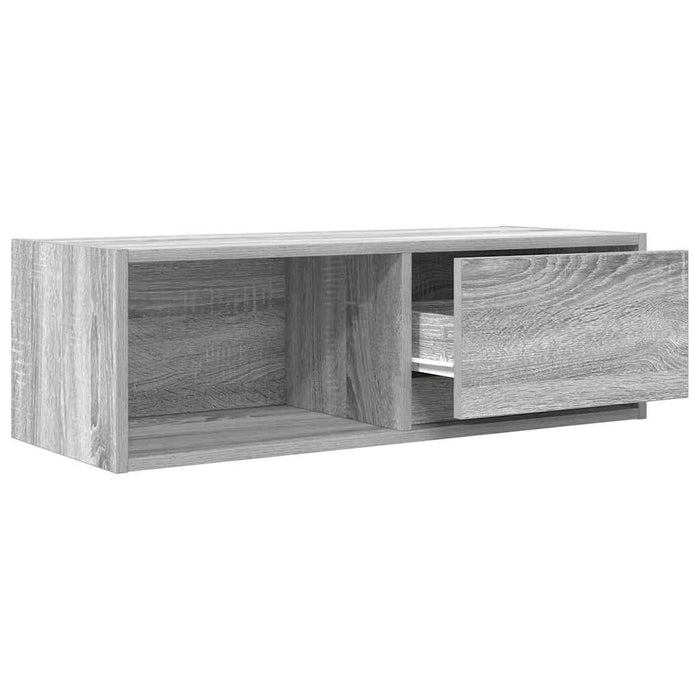 TV Cabinet Grey Sonoma 80x31x25.5 cm Engineered Wood