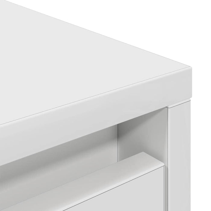 Highboard White 29.5x34x119.5 cm Engineered Wood