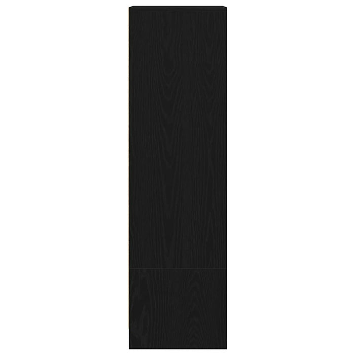 Highboard Black Oak 29.5x34x119.5 cm Engineered Wood