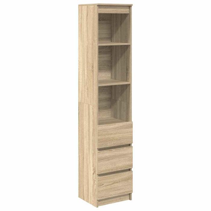 Highboard Sonoma Oak 37.5x35x180 cm Engineered Wood