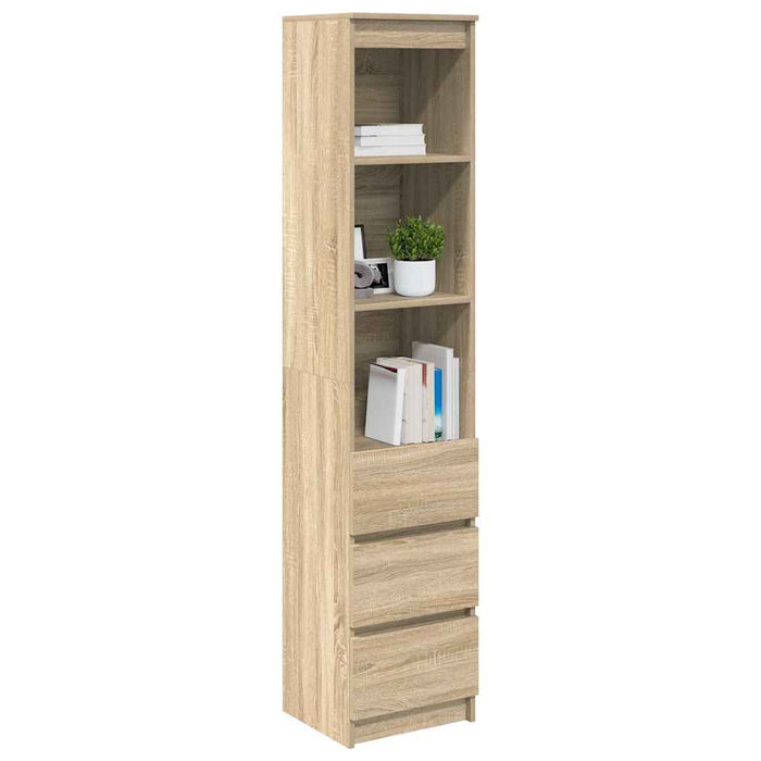 Highboard Sonoma Oak 37.5x35x180 cm Engineered Wood