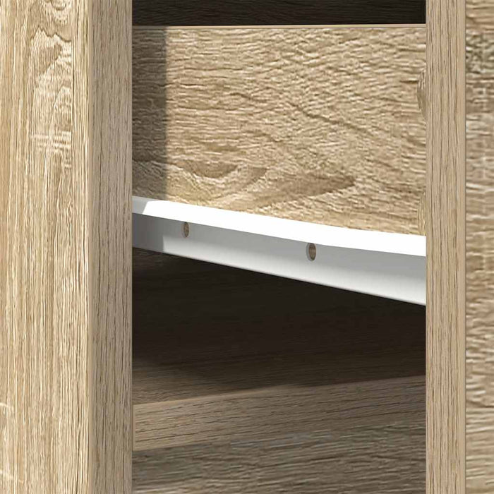 Highboard Sonoma Oak 37.5x35x180 cm Engineered Wood