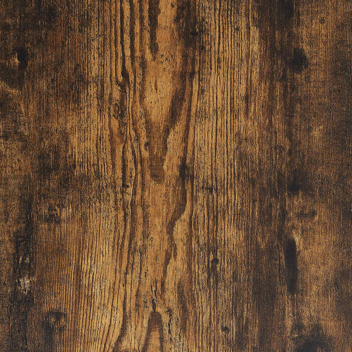 Highboard Smoked Oak 37.5x35x180 cm Engineered Wood