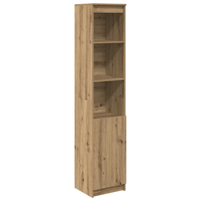 Highboard Artisan Oak 37,5x35x180 cm Engineered Wood