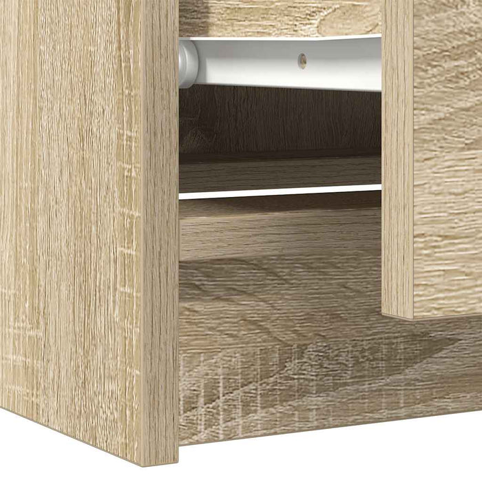 Тумба под телевизор Sonoma Oak 60x35x54 см Инженерная древесина