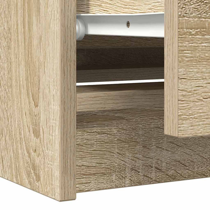 Тумба под телевизор Sonoma Oak 100x35x54 см Инженерная древесина