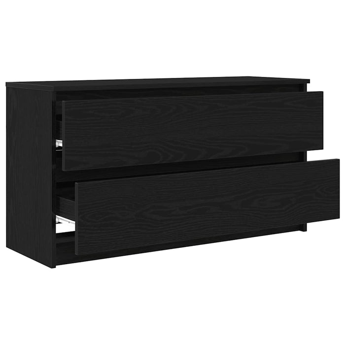 TV Cabinet Black 100x35x54 cm Engineered Wood