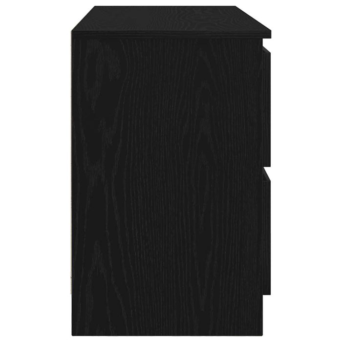 TV Cabinet Black 100x35x54 cm Engineered Wood