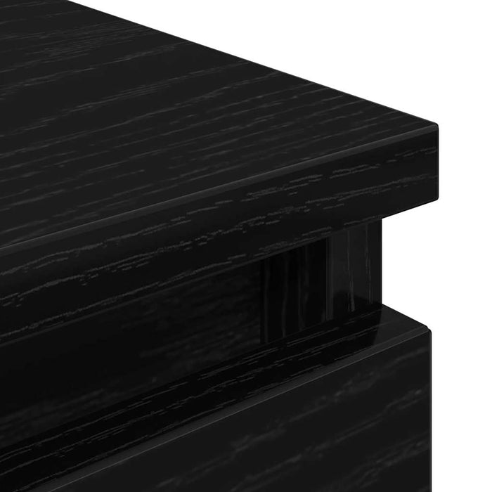 TV Cabinet Black 100x35x54 cm Engineered Wood