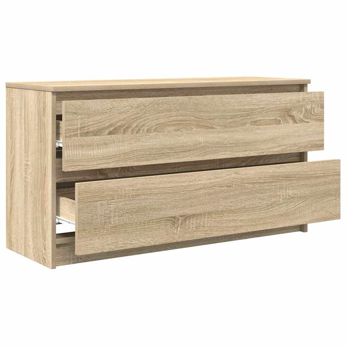 TV Cabinet Sonoma Oak 100x35x54 cm Engineered Wood