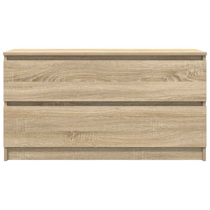 TV Cabinet Sonoma Oak 100x35x54 cm Engineered Wood