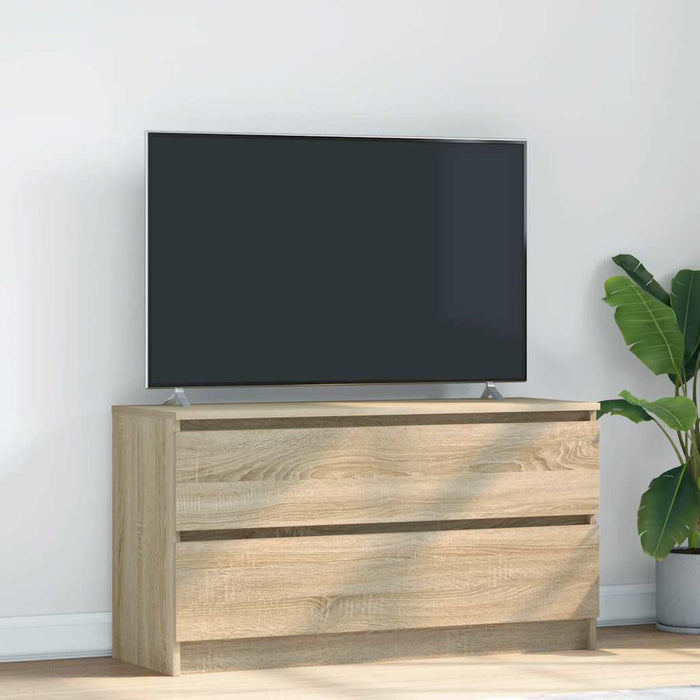 TV Cabinet Sonoma Oak 100x35x54 cm Engineered Wood