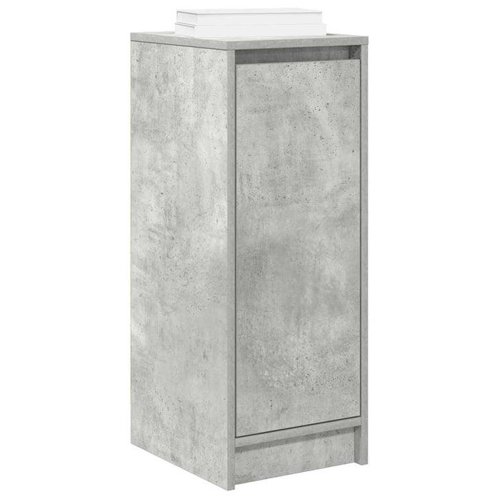 Shoe Cabinet Concrete Grey 29.5x34x76 cm Engineered Wood