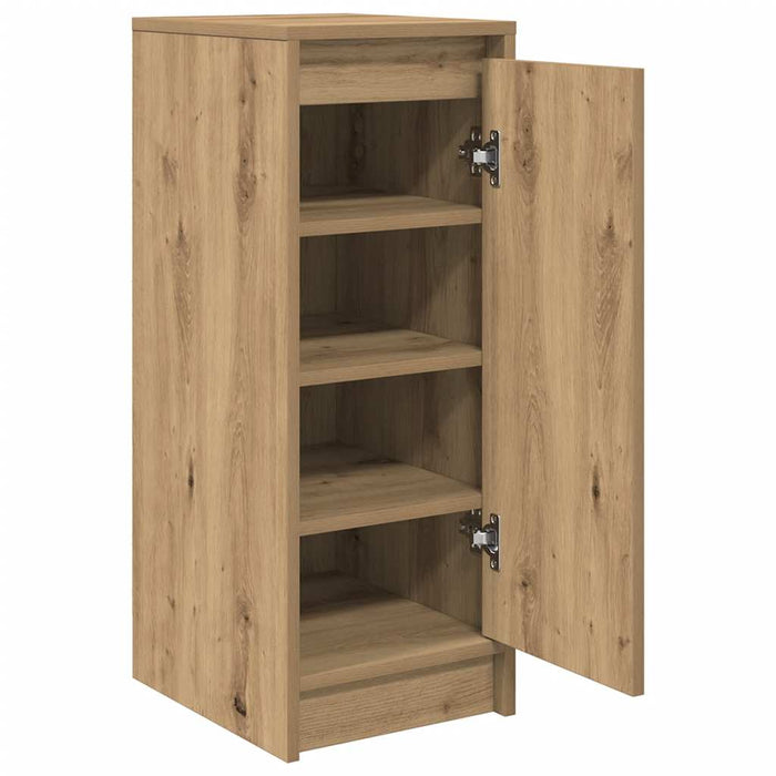 Shoe Cabinet Artisan Oak 29.5x34x76 cm Engineered Wood