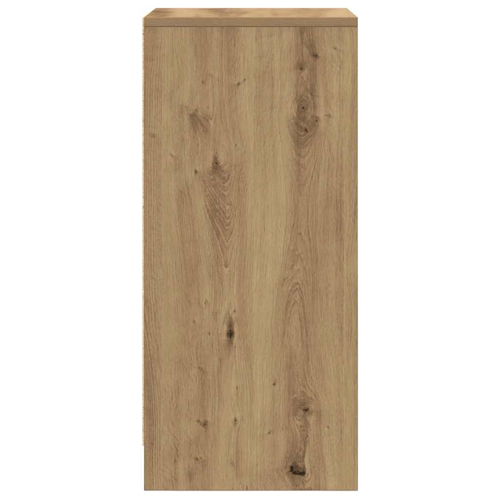 Shoe Cabinet Artisan Oak 29.5x34x76 cm Engineered Wood