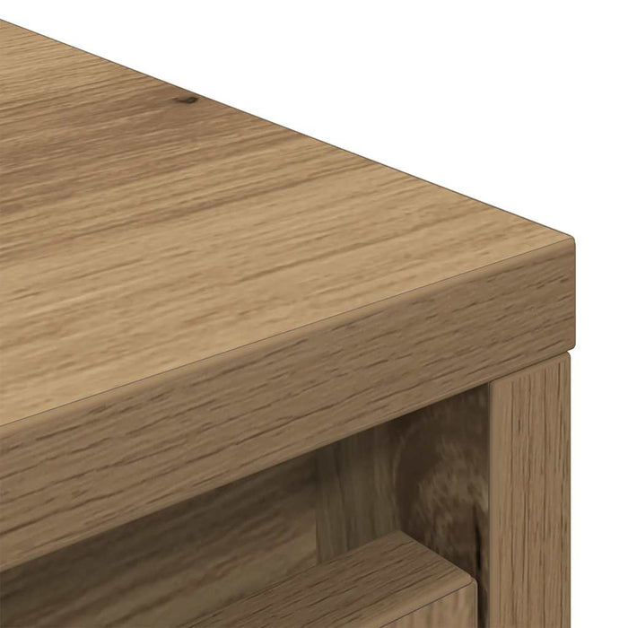 Shoe Cabinet Artisan Oak 29.5x34x76 cm Engineered Wood