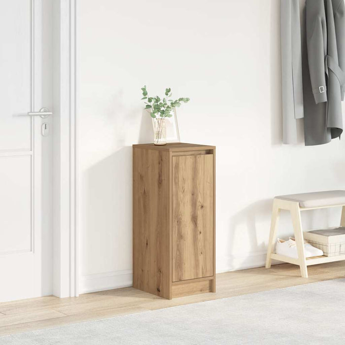 Shoe Cabinet Artisan Oak 29.5x34x76 cm Engineered Wood