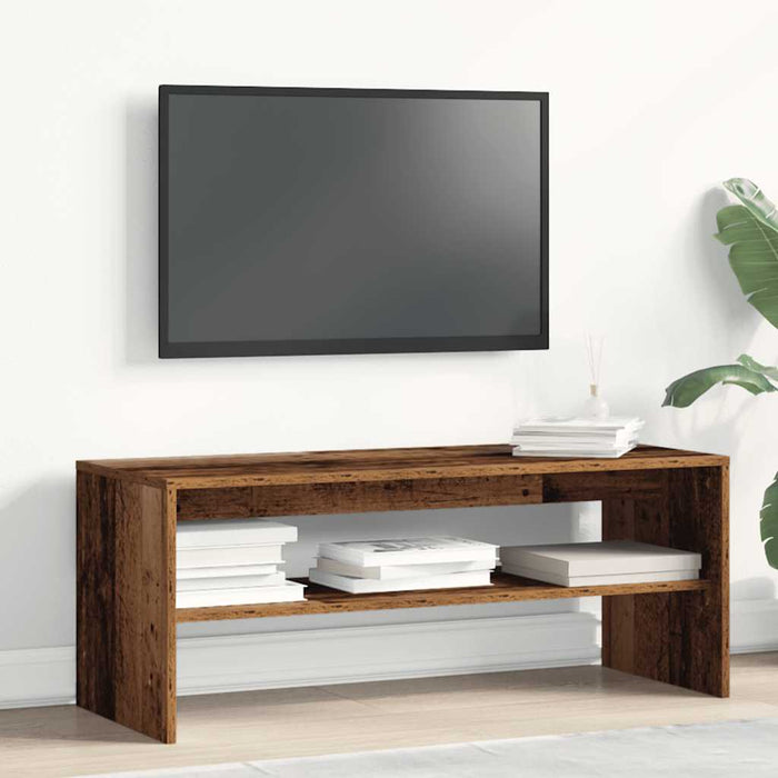 TV Cabinet Old Wood 100x40x40 cm Engineered Wood