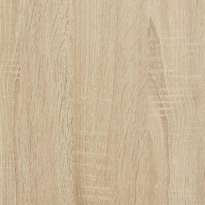 Кровать каркас без матраса Sonoma Oak 75x190 см маленькая односпальная из инженерной древесины