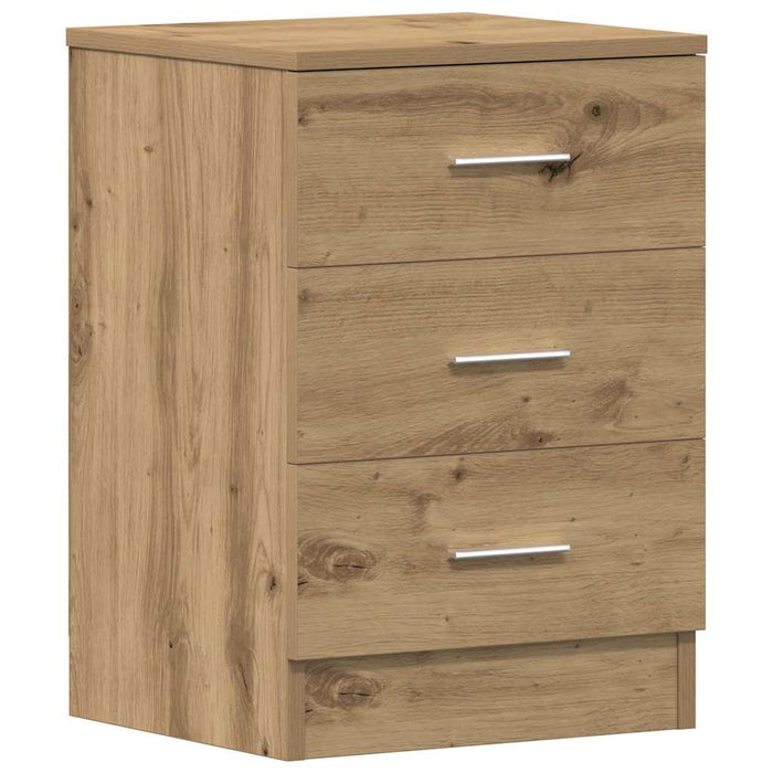 Bedside Cabinet Artisan Oak 38x35x55 cm Engineered Wood