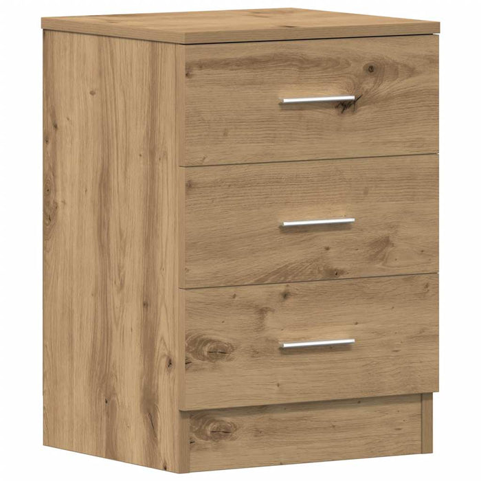 Bedside Cabinet Artisan Oak 38x35x55 cm Engineered Wood