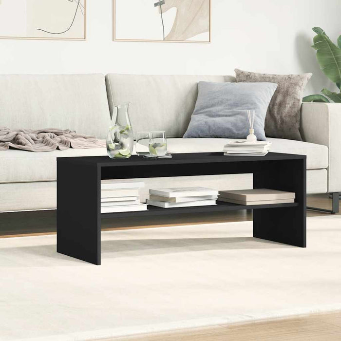 TV Cabinet Black 100x40x40 cm Engineered Wood