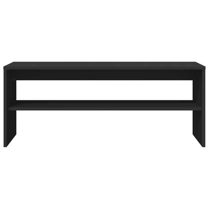 TV Cabinet Black 100x40x40 cm Engineered Wood